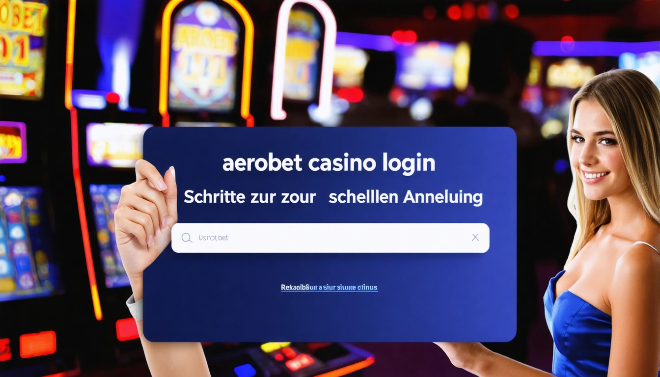 Aerobet casino login Schritte zur schnellen Anmeldung